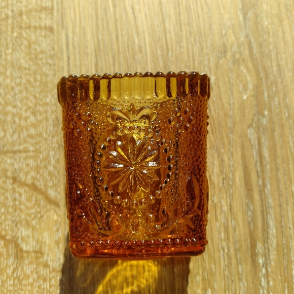 EAPG Amber glass toothpick vintage - Picture 7 of 7